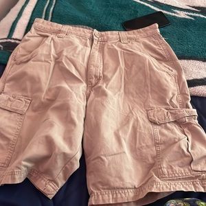 Khaki pants with pockets shorts